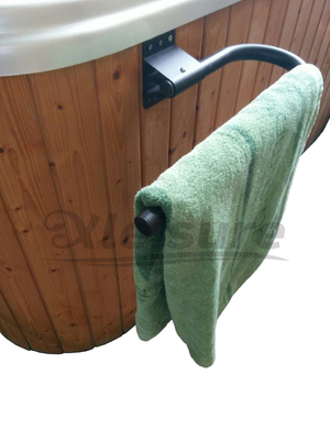 2020 New cheap Spa Accessories Spa Towel Hook In Black Color Suitable For Square Spa, hot tub