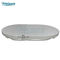 Natural Wooden Hot Tub Cover Light Grey Oval Vinyl Hot Tub And Spa Covers