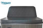 High R-value factory-direct spa thermal lid vinyl hot tub covers for backyard spa graphite rectangle
