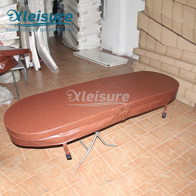 Abrasion Resistance Hot Springs Hot Tub Cover Energy Efficiency Wood Spa Cover