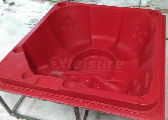 Hand Made Acrylic Hot Tub Mold  175mm Corner Radius With Barrier - Free Seats