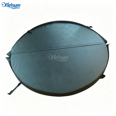 Factory Custom Round Soft Hot Tub Insulated Cover Dustproof Waterproof Thermal Spa Lid for Portable Inflatable Massage Bathtub
