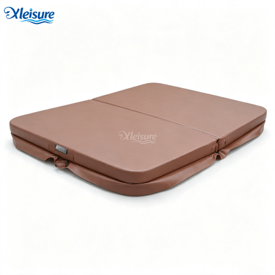 Waterproof Insulation Hardcover for Spa Hot Tub Dust Proof Safety Cover for Outdoor Whirlpool Bathtub