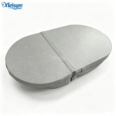 Heavy Duty Spa Hot Tub Insulation Hard Cover Weather Resistant Safety Cover for Outdoor Bathtub