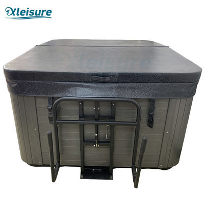 Flexibly Custom Made Rectangle Charcoal Thermal Lid Vinyl Hot Tub Spa Covers For Balboa Hot Tub For Family Spa