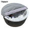 New Type roll-up round spa cover save space grey spa rolling cover Oxford Cloth hot tub cover