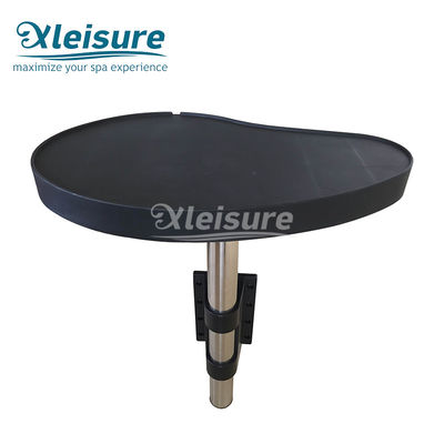 Universal Spa Tray Table Weatherproof Black Hot Tub Beverage Holder