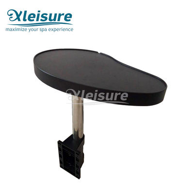 Universal Spa Tray Table Weatherproof Black Hot Tub Beverage Holder