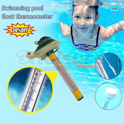 Swimming Pool Spa Hot Tub  Floating Thermometer Animal Thermometer Floating Easy Read Outdoor Pool Plastic Digital Thermometers