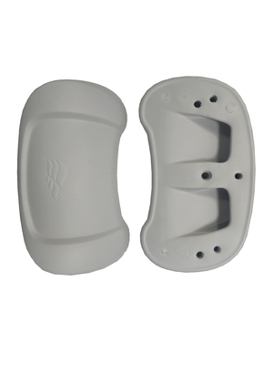 Grey EVA Spa Bath Pillow Hot Tub Waterproof Neck Head Cushion for Home Bathtub Use in Bathroom