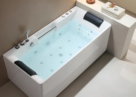 Grey EVA Spa Bath Pillow Hot Tub Waterproof Neck Head Cushion for Home Bathtub Use in Bathroom