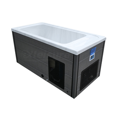 Rectangular Indoor Acrylic Cold Water Pool Cover All-in-One Cold Plunge Ice Bath Chiller Outdoor Insulated One Piece Bathtub