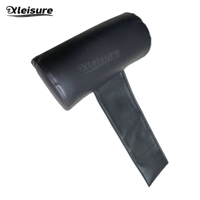 Customizable Logo Movable Spa & Hot Tub Headrest Pillow Grey Vinyl Bathhtub Accessory for your Ice Bathtub Accessories