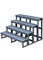 4 Tier Sturdy Plastic Hot Tub Steps Durable Jacuzzi Spa Steps CE Approved
