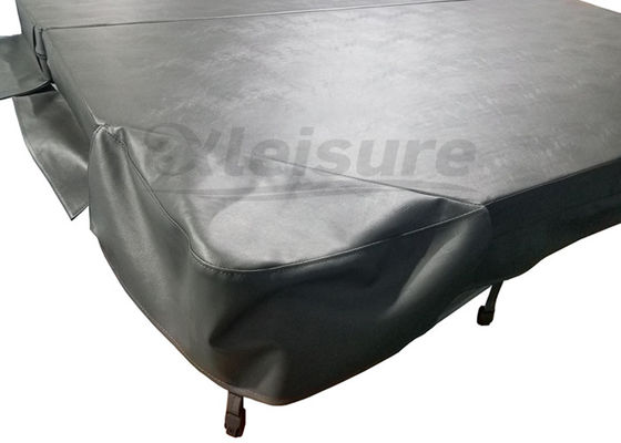 custom spa hot tub cover for Balboa spa, Gecko spa, SpaNet spa, SpaQuip spa - grey