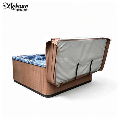 Customized European Modern Style Spa Pool Cover Lifter Newly Upgraded Eco-Friendly Waterproof Anti-Wear Heat Resistant Accessory