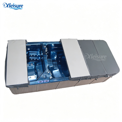 Factory Custom Soft Hot Tub Insulated Cover Dustproof Waterproof Thermal Spa Lid for Portable Inflatable Massage Bathtub