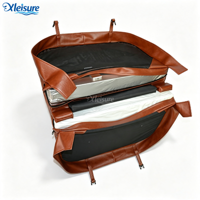 Custom Print & Size Bathtub Heat Preservation Cover Waterproof Foldable Tub Cover Home Commercial Use