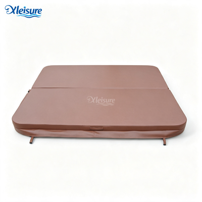 Waterproof Insulation Hardcover for Spa Hot Tub Dust Proof Safety Cover for Outdoor Whirlpool Bathtub