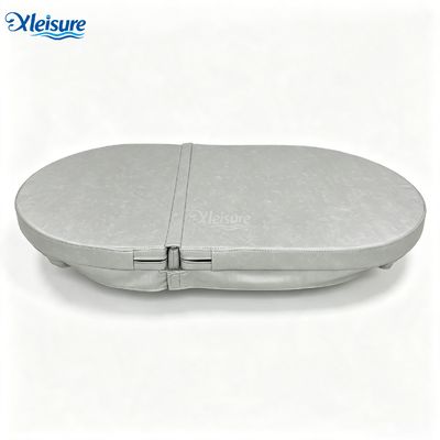 Heavy Duty Spa Hot Tub Insulation Hard Cover Weather Resistant Safety Cover for Outdoor Bathtub