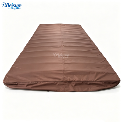 Wholesale Rolling Swim Spa Cover Customized Anti-UV Waterproof Thermal Roll-up Swim Spa Hot Tub Cover for Outdoor Use OEM