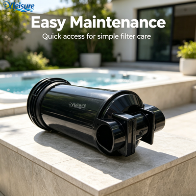 L-2135 Outdoor Hot Tub Filter Housing Spa Cartridge Filter Canister OEM Manufacturer Skim Filter Swim Top Load Pressure
