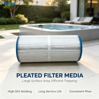 J-8278 High Efficiency Pleated Filter Cartridge for Swimming Pool & Hot Tub Spa Custom Factory Oem Spa Filter