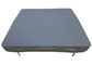 Spa Accessories Rectangle Hot Tub Spa Covers In Grey Color For Outdoor Spa