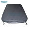 Graphite Square Spa Thermal Cover Lid Vinyl Hot Tub Spa Covers For Residential