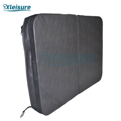 Graphite Square Spa Thermal Cover Lid Vinyl Hot Tub Spa Covers For Residential