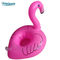 Plastic Portable Pink Flamingo Pool Floating Custom Inflatable Glass Holder Float Drink Coaster