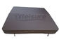 Vinyl Hot Tub Spa Covers Coffee Rectangle Acrylic Spa Topside Cover