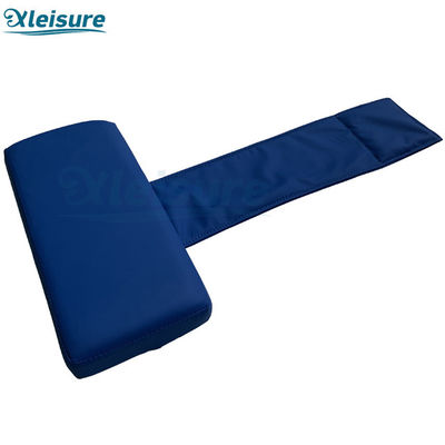 Blue Color T Shape Super Soft Weighted Spa Bath Pillow For Massage Spa For Promotion