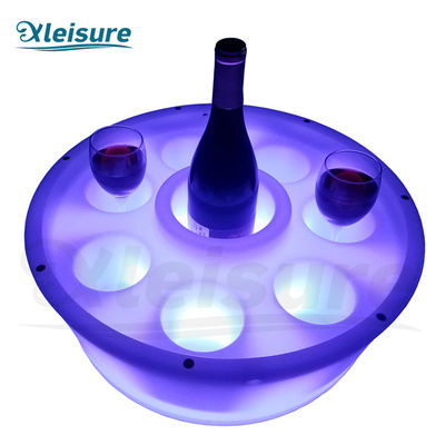 spa hot tub float LED bar movable LED glass holder for spa pool hot tub swim spa